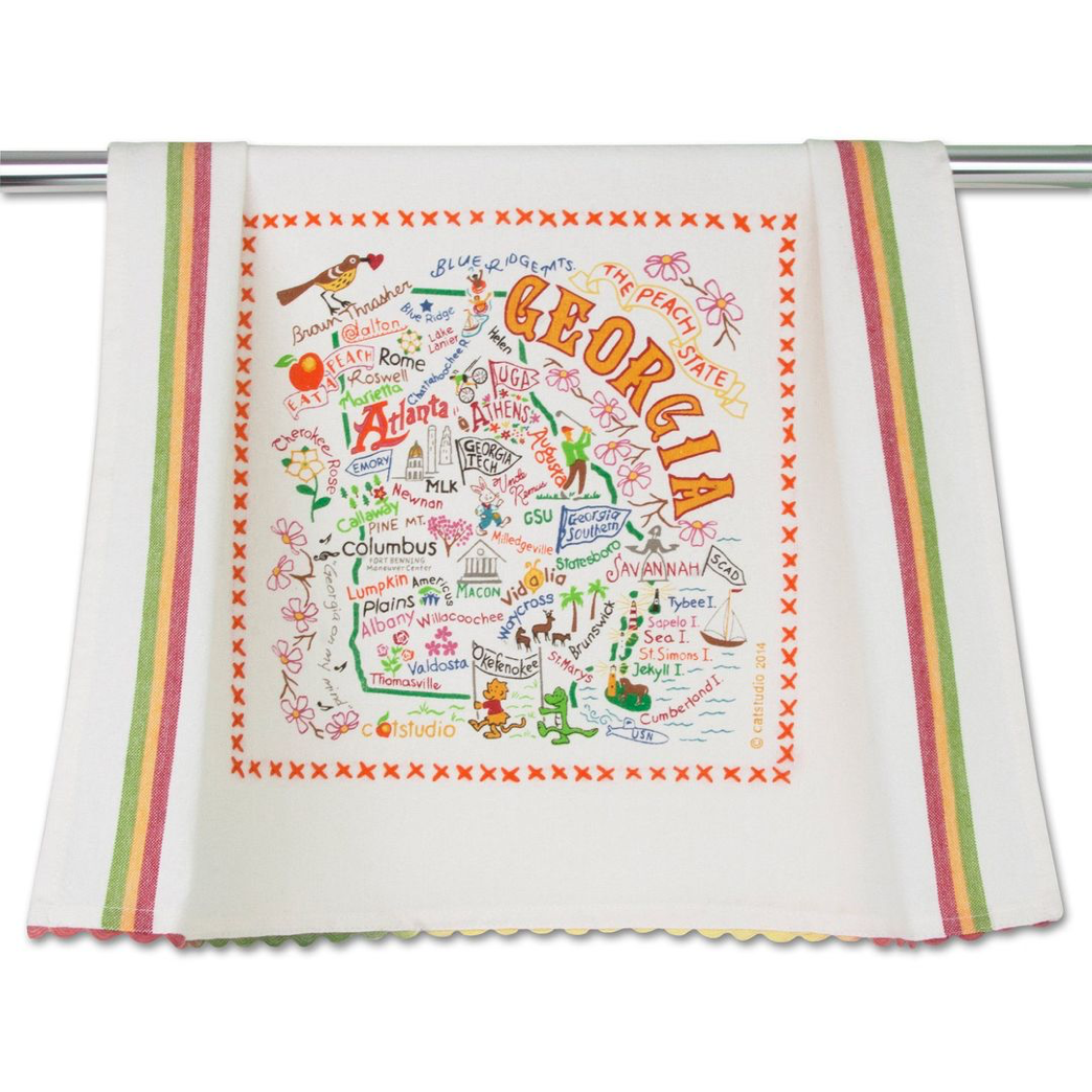 State Dish Towel - Zinnias Gift Boutique