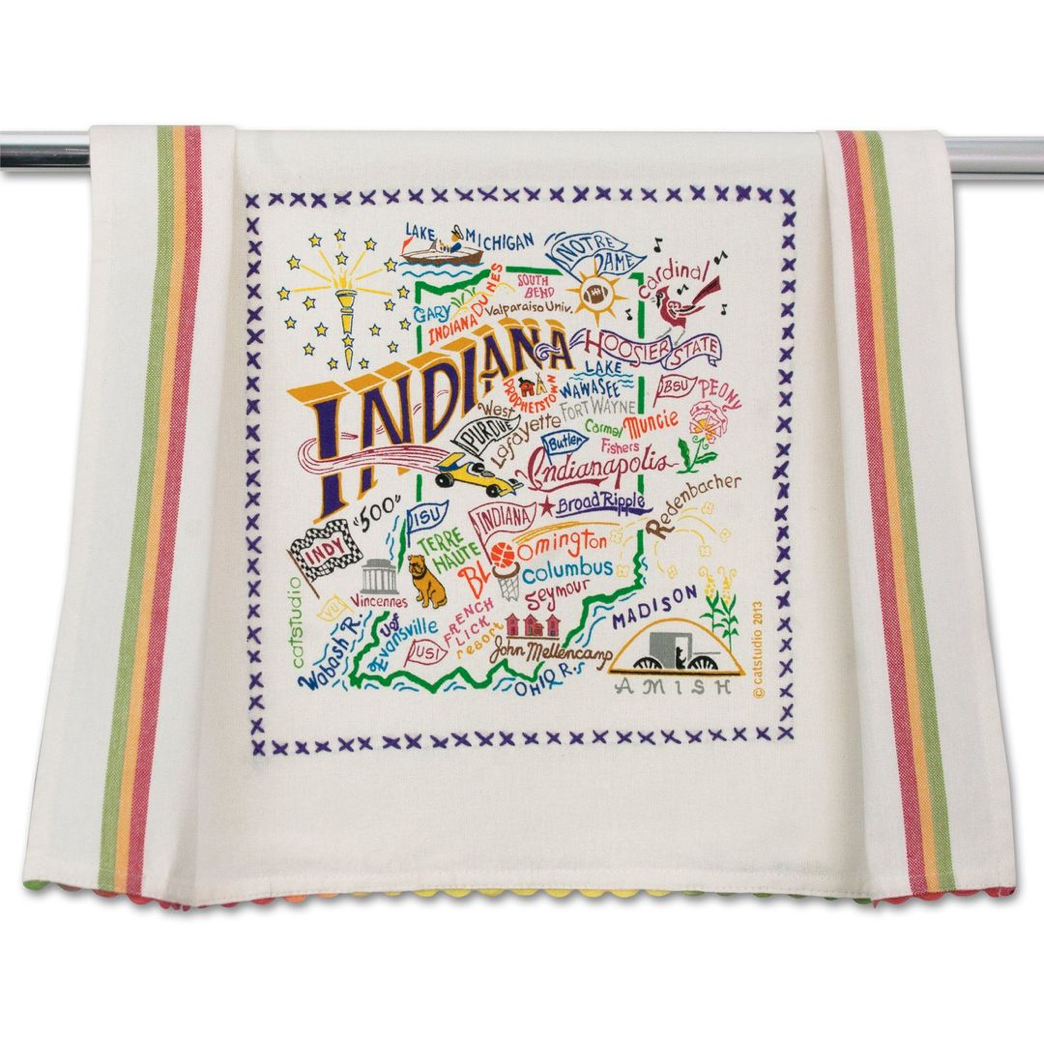 State Dish Towel - Zinnias Gift Boutique