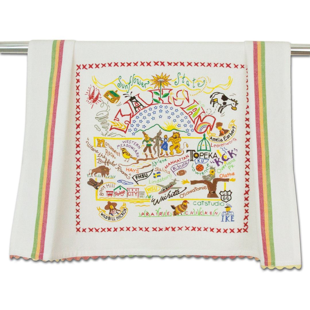 State Dish Towel - Zinnias Gift Boutique
