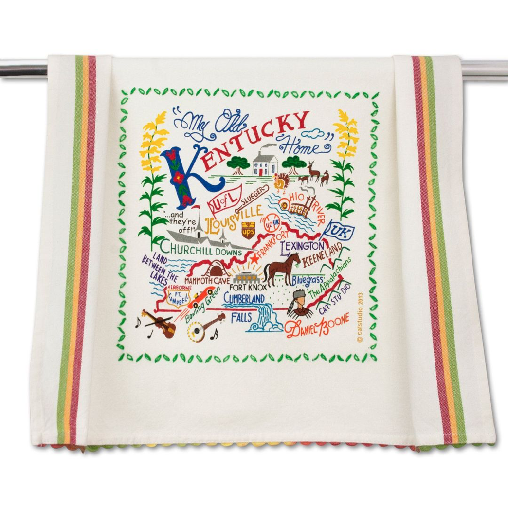 State Dish Towel - Zinnias Gift Boutique