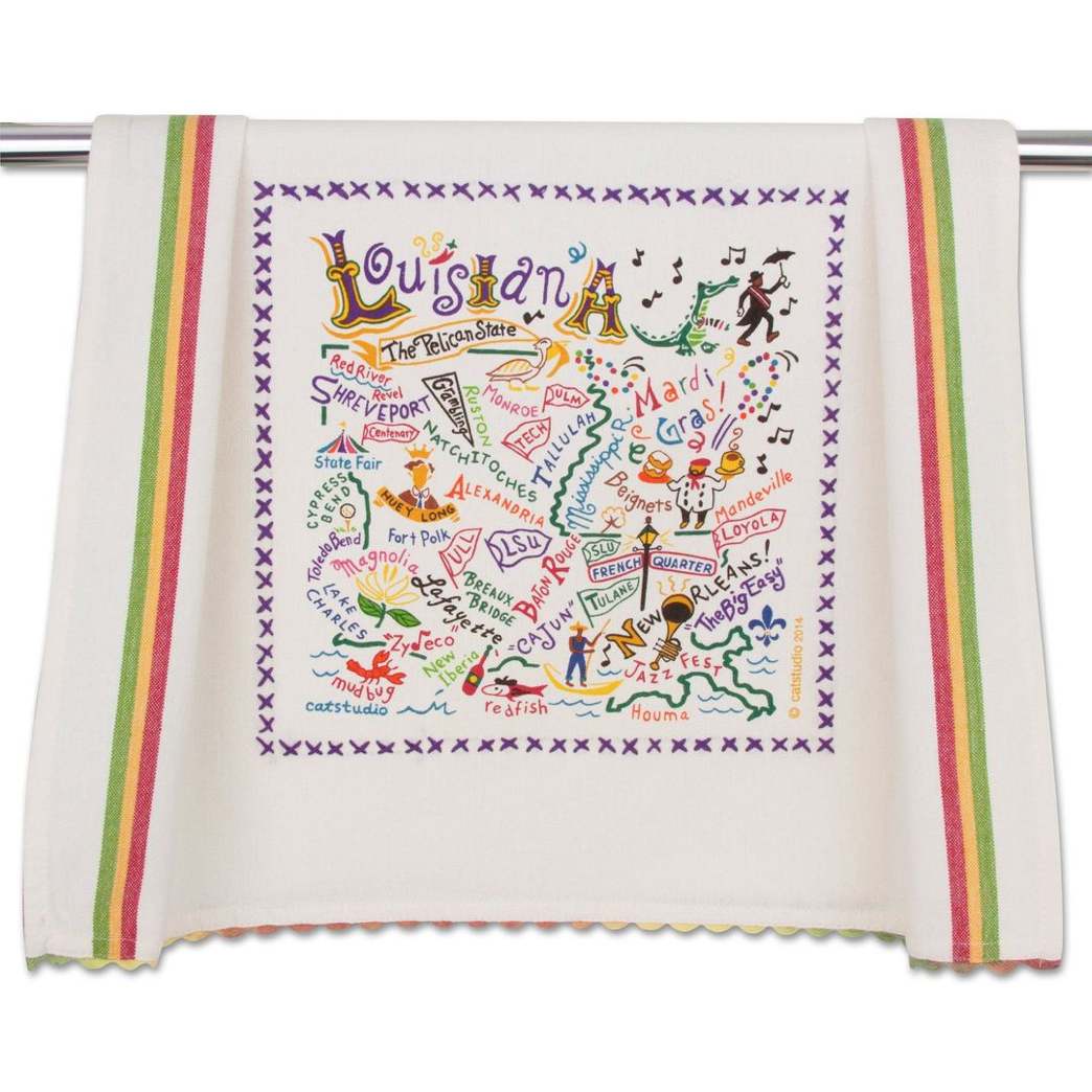 State Dish Towel - Zinnias Gift Boutique