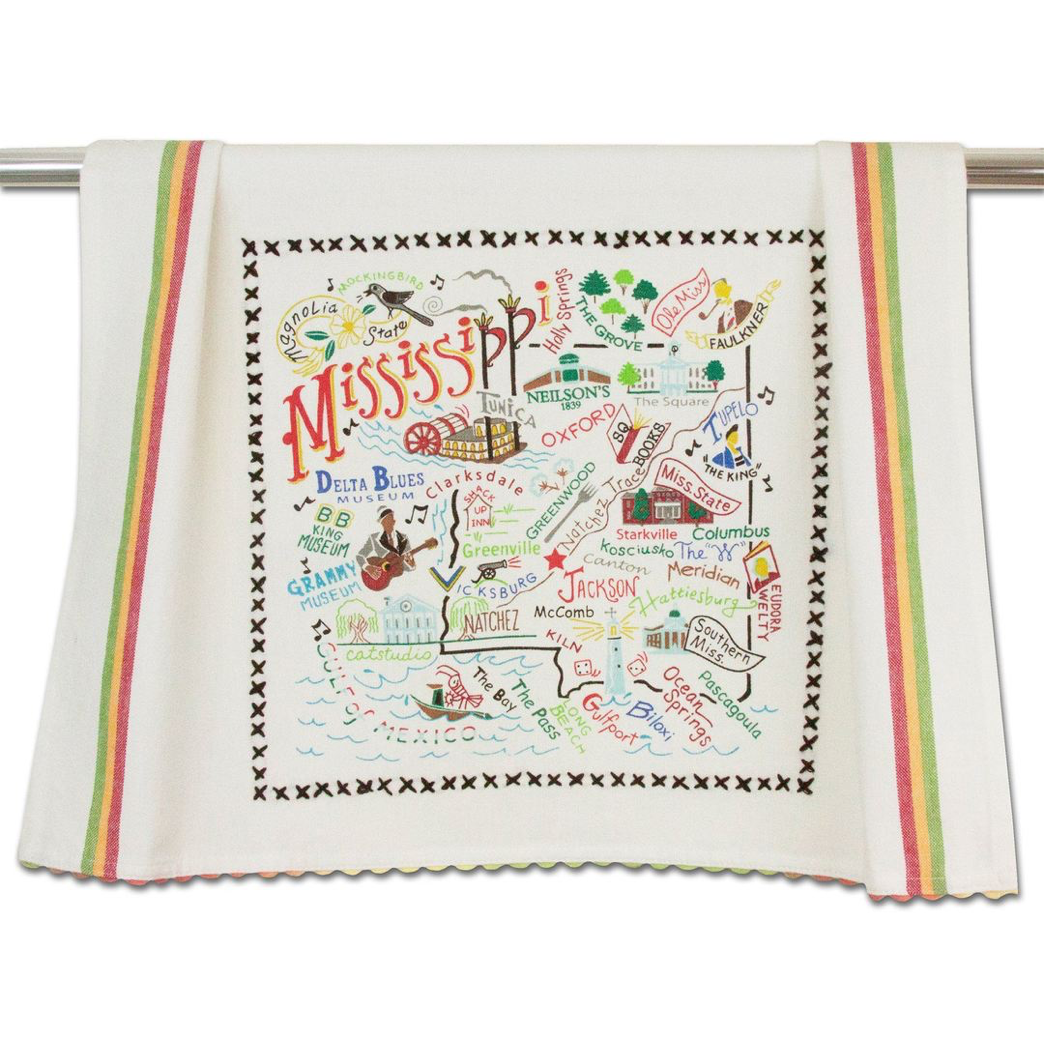 State Dish Towel - Zinnias Gift Boutique