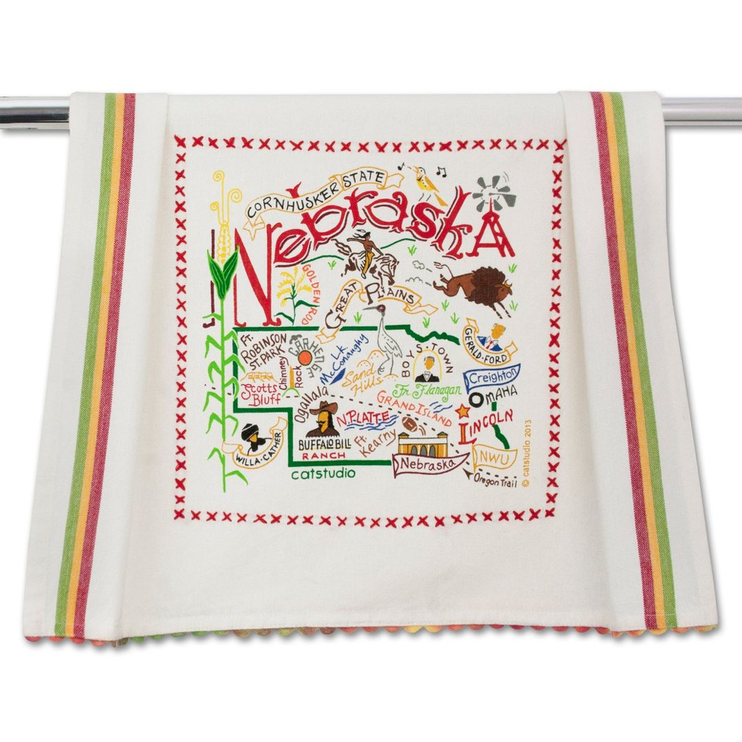 State Dish Towel - Zinnias Gift Boutique