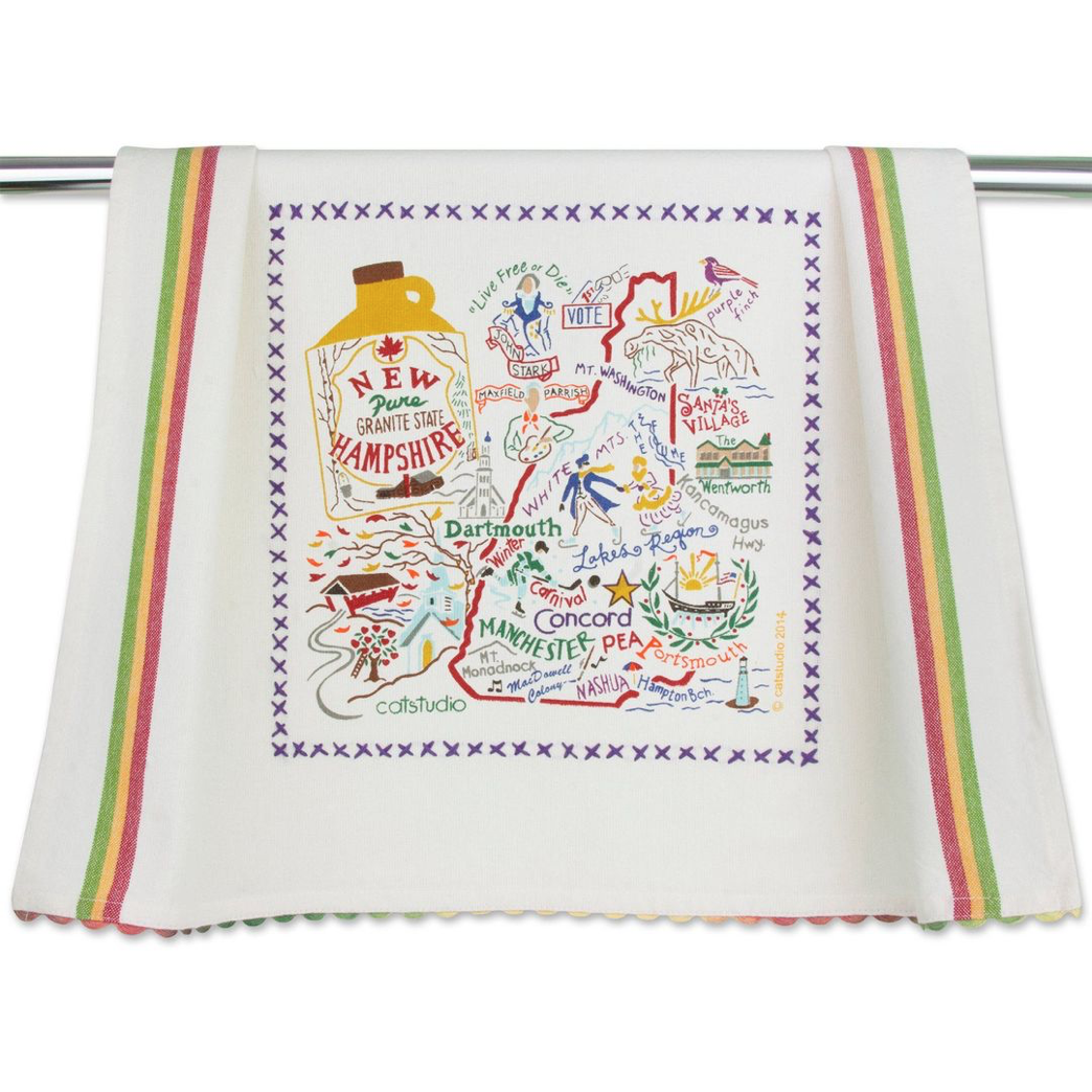 State Dish Towel - Zinnias Gift Boutique