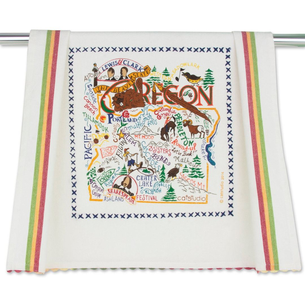 State Dish Towel - Zinnias Gift Boutique