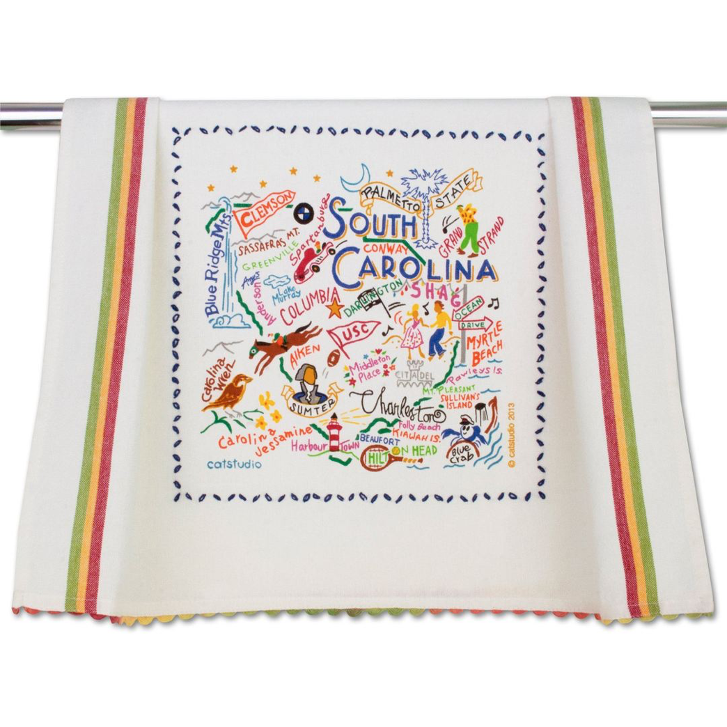 State Dish Towel - Zinnias Gift Boutique