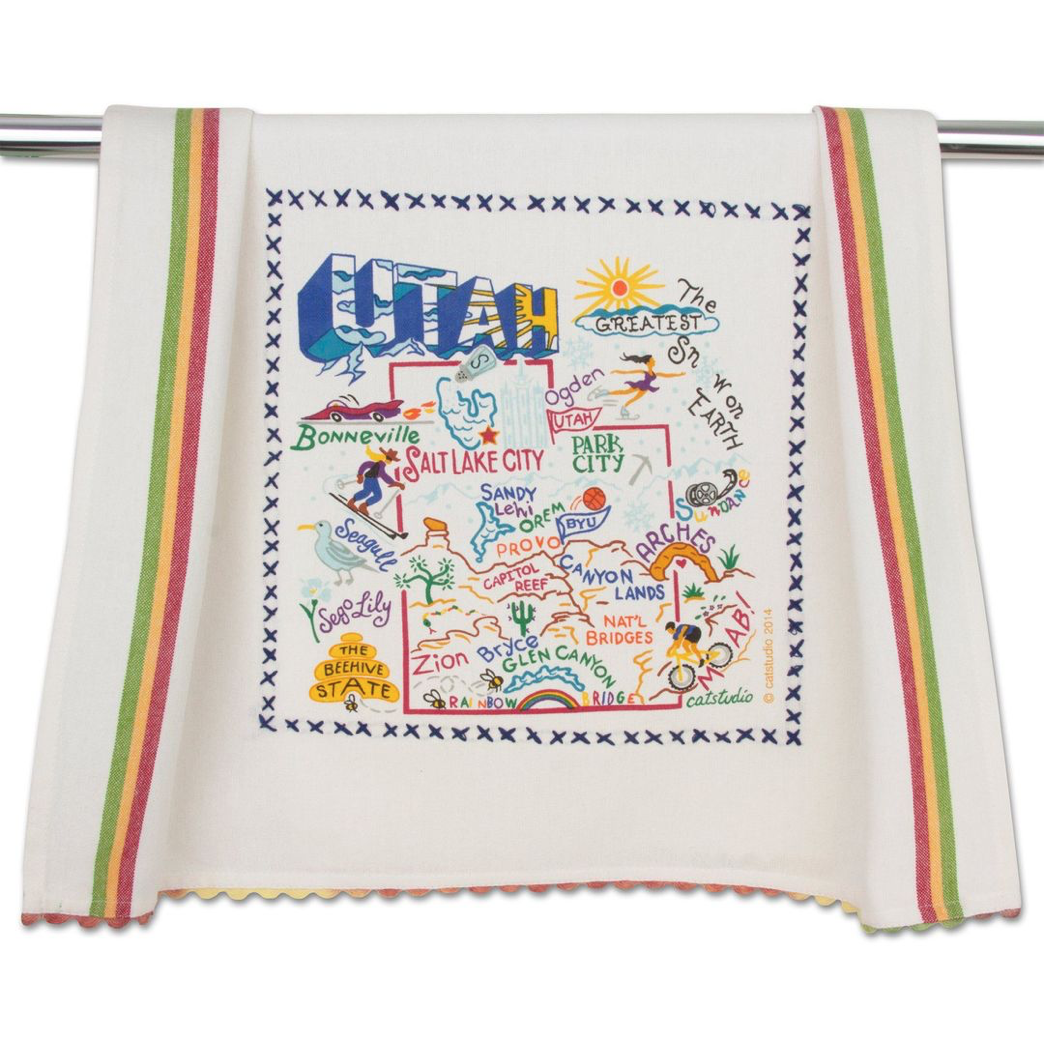 State Dish Towel - Zinnias Gift Boutique