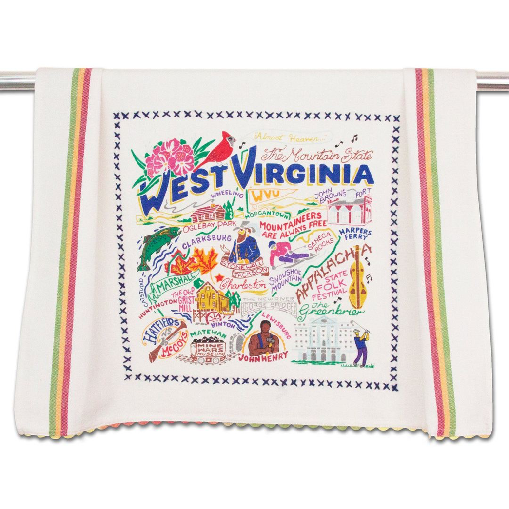 State Dish Towel - Zinnias Gift Boutique