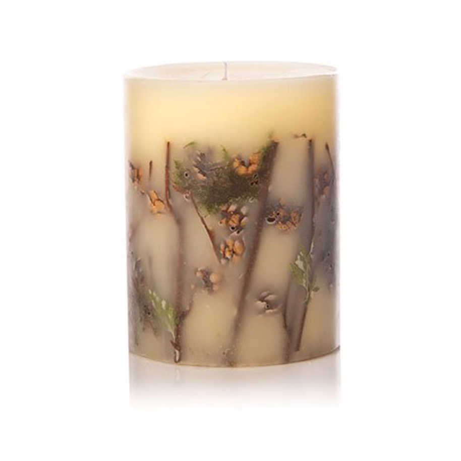Forest Pillar Candle - Zinnias Gift Boutique