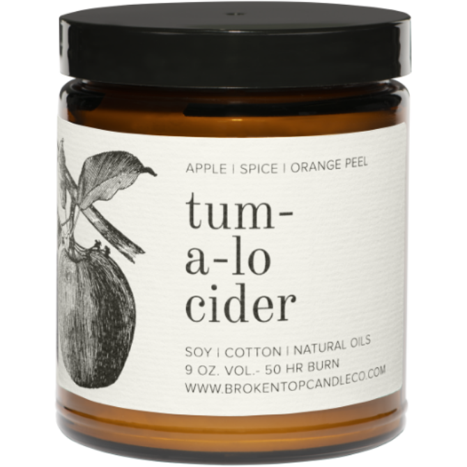 Tumalo Cider Soy Candle - Zinnias Gift Boutique