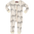 Organic Zipper Pajama - Zebra - Zinnias Gift Boutique