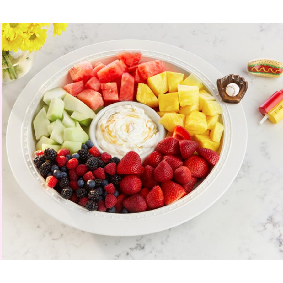 Chip Dip Dish melamine - Zinnias Gift Boutique