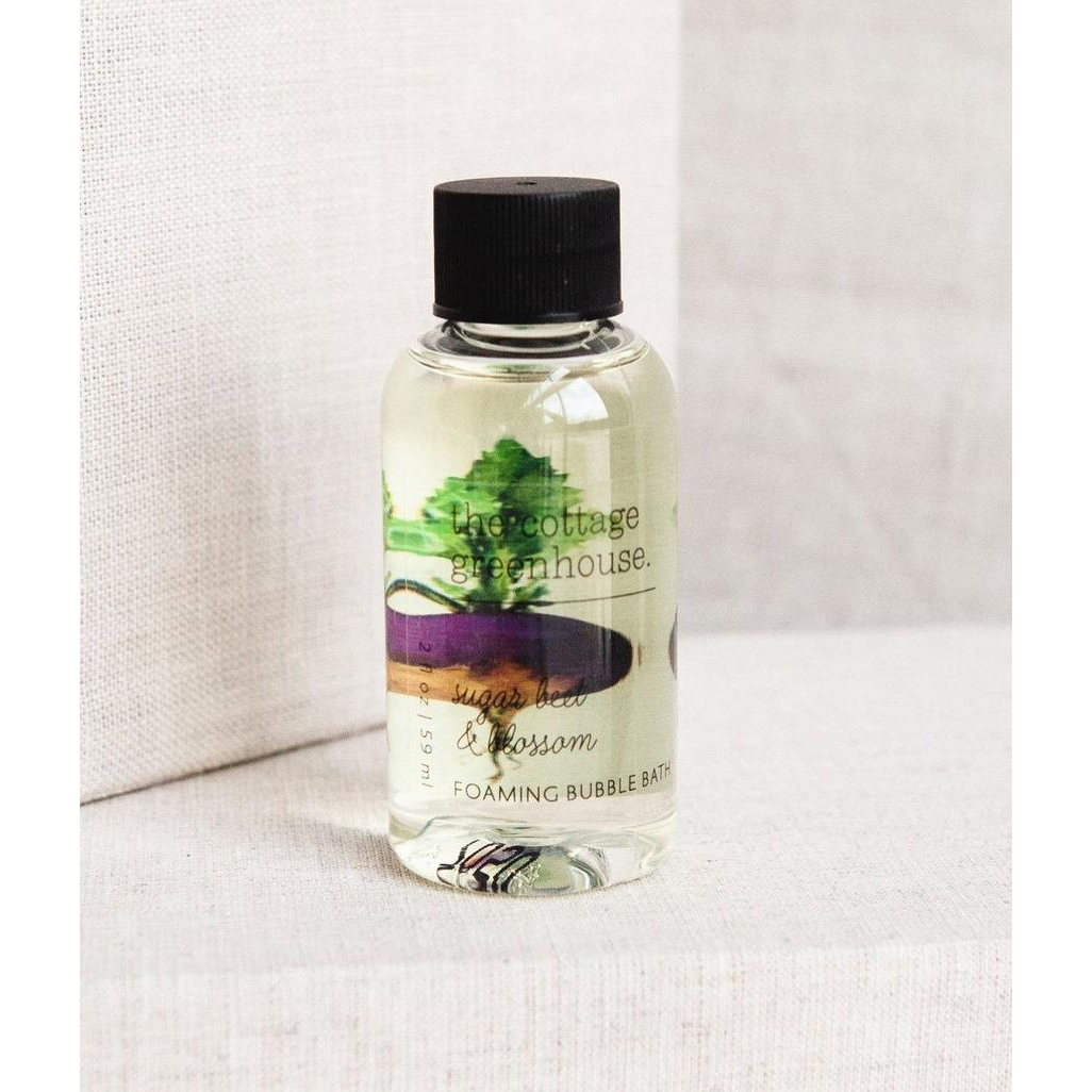 Travel Sugar Beet and Blossom Bubble Bath - Zinnias Gift Boutique