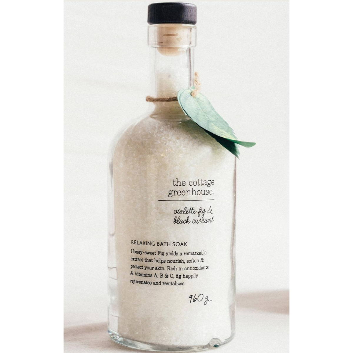 Fig and Currant Bath Salt - Zinnias Gift Boutique