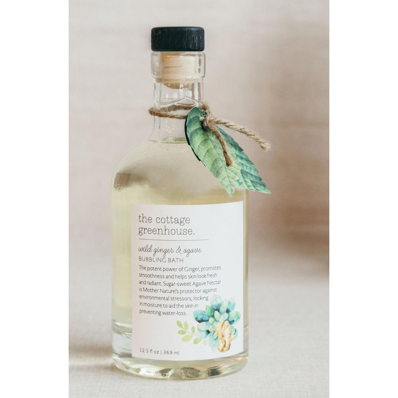 Wild Ginger and Agave Bubble Bath - Zinnias Gift Boutique