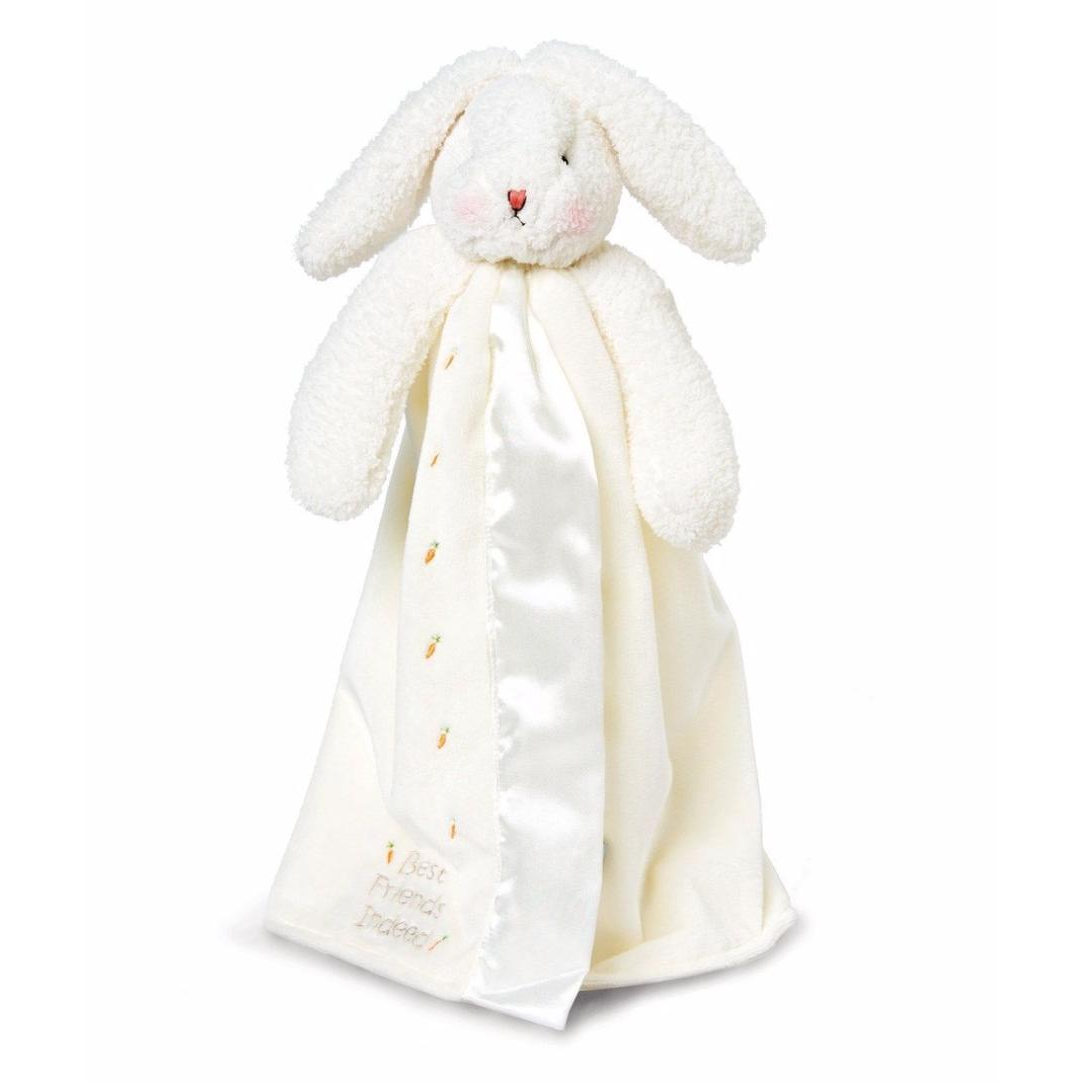 White Bunny Lovie Zinnias Gift Boutique