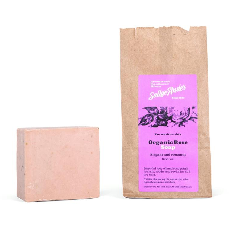 Organic Rose Soap - Zinnias Gift Boutique