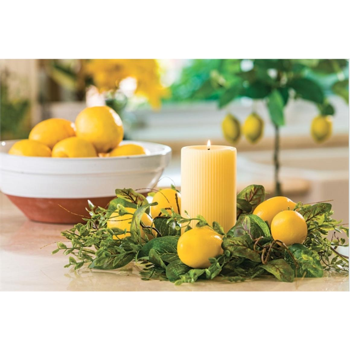 6&quot; Lemon Ring - Zinnias Gift Boutique