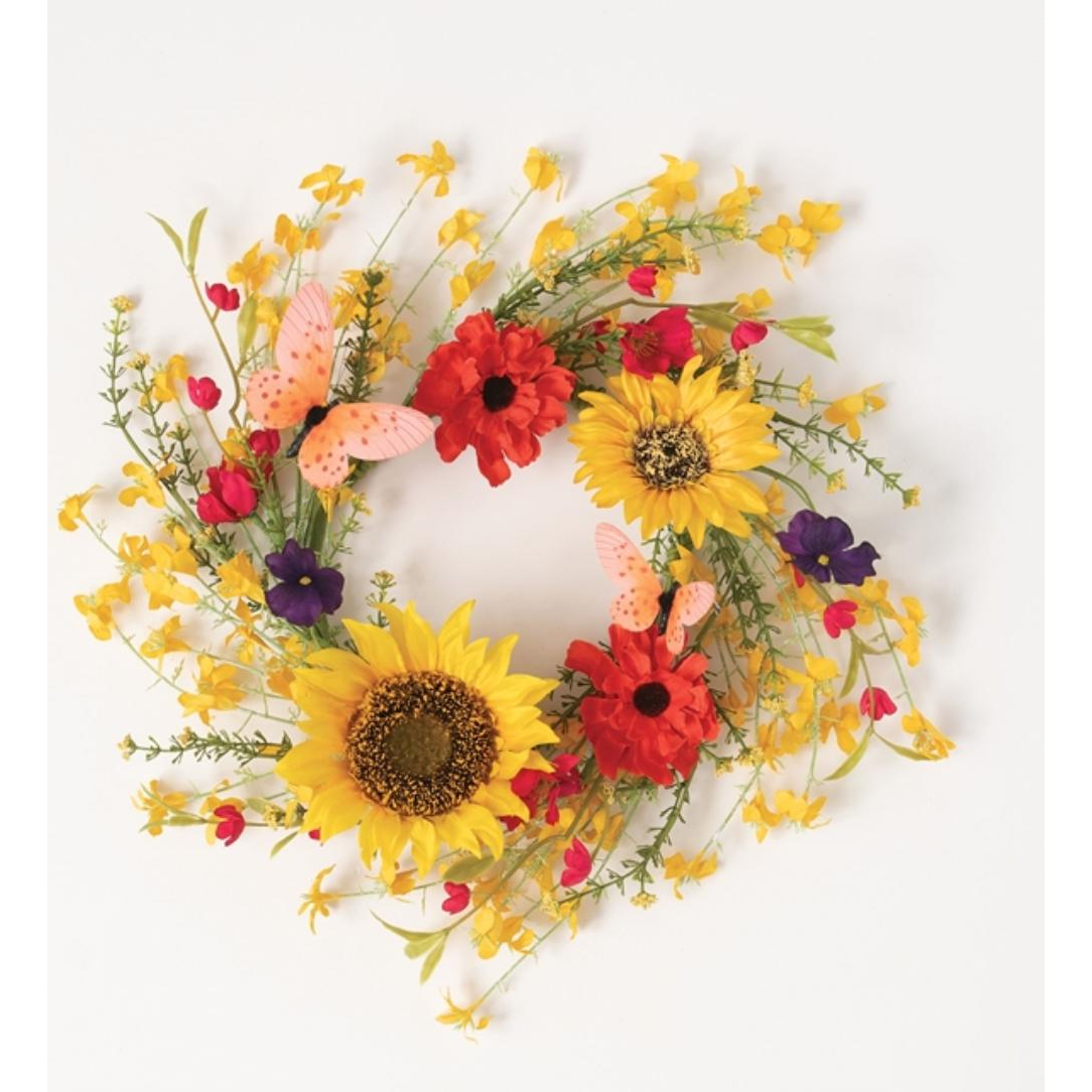 6.5&quot; Wildflower Ring - Zinnias Gift Boutique