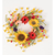 6.5" Wildflower Ring - Zinnias Gift Boutique