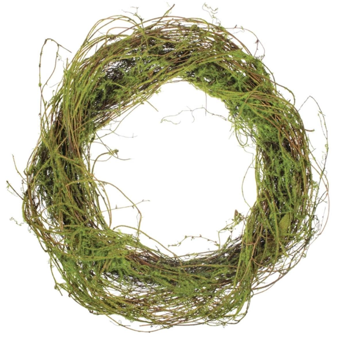 Woven Twig Wreath - Zinnias Gift Boutique
