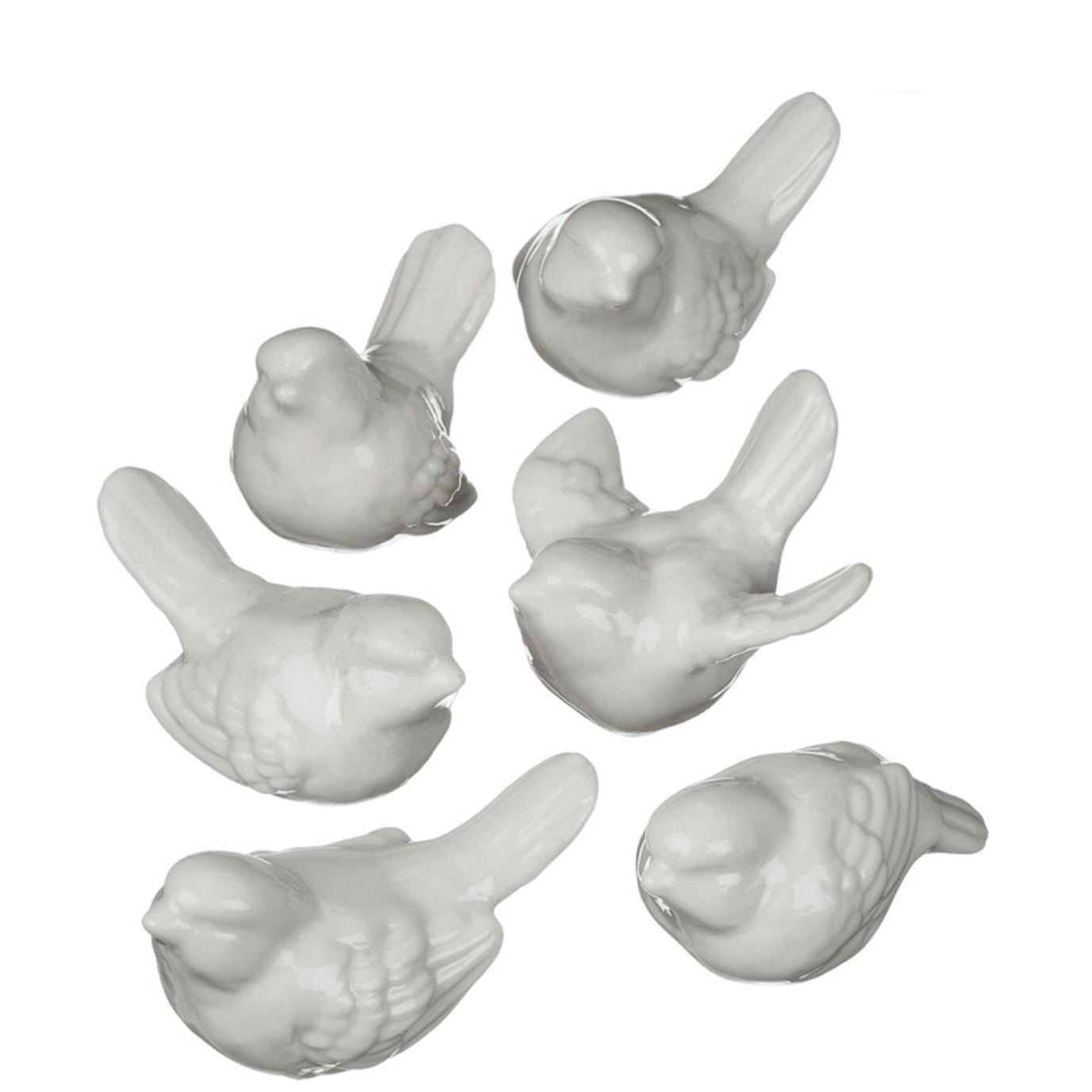 White Porcelain 5" - Zinnias Gift Boutique