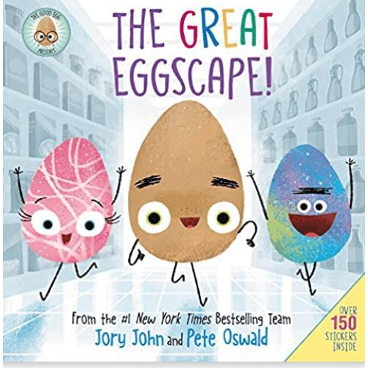 The Great Eggscape By Jory John &amp; Pete Oswald - Zinnias Gift Boutique