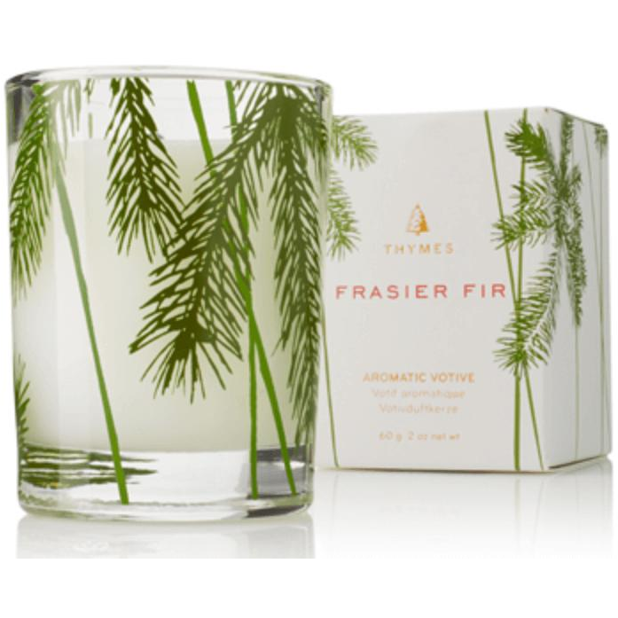Frasier Fir Votive Candle - Zinnias Gift Boutique