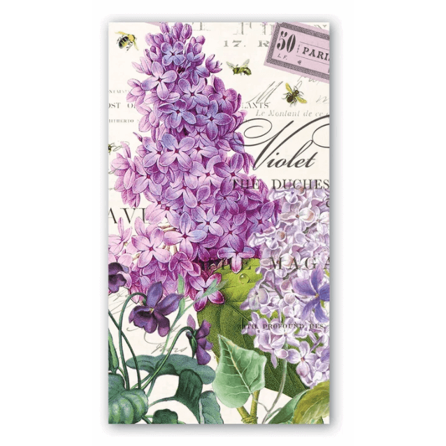 Lilac and Violets Napkins - Zinnias Gift Boutique