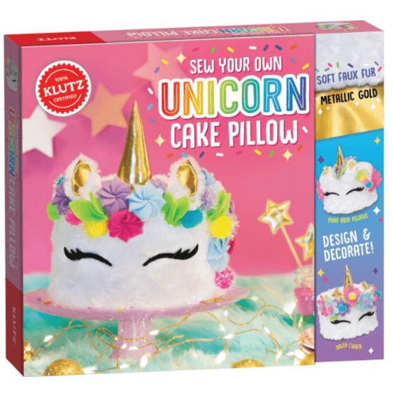 Sew Your Own Unicorn Cake Pillow - Zinnias Gift Boutique