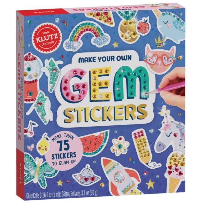 Make Your Own Gem Stickers - Zinnias Gift Boutique