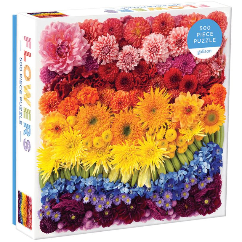 Summer Flowers puzzle - Zinnias Gift Boutique