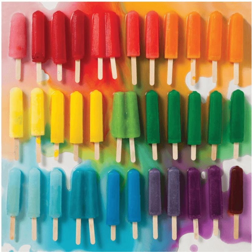 Rainbow Popsicles - Zinnias Gift Boutique