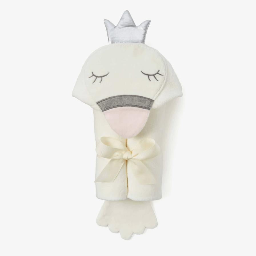 Baby Swan Hooded Towel - Zinnias Gift Boutique