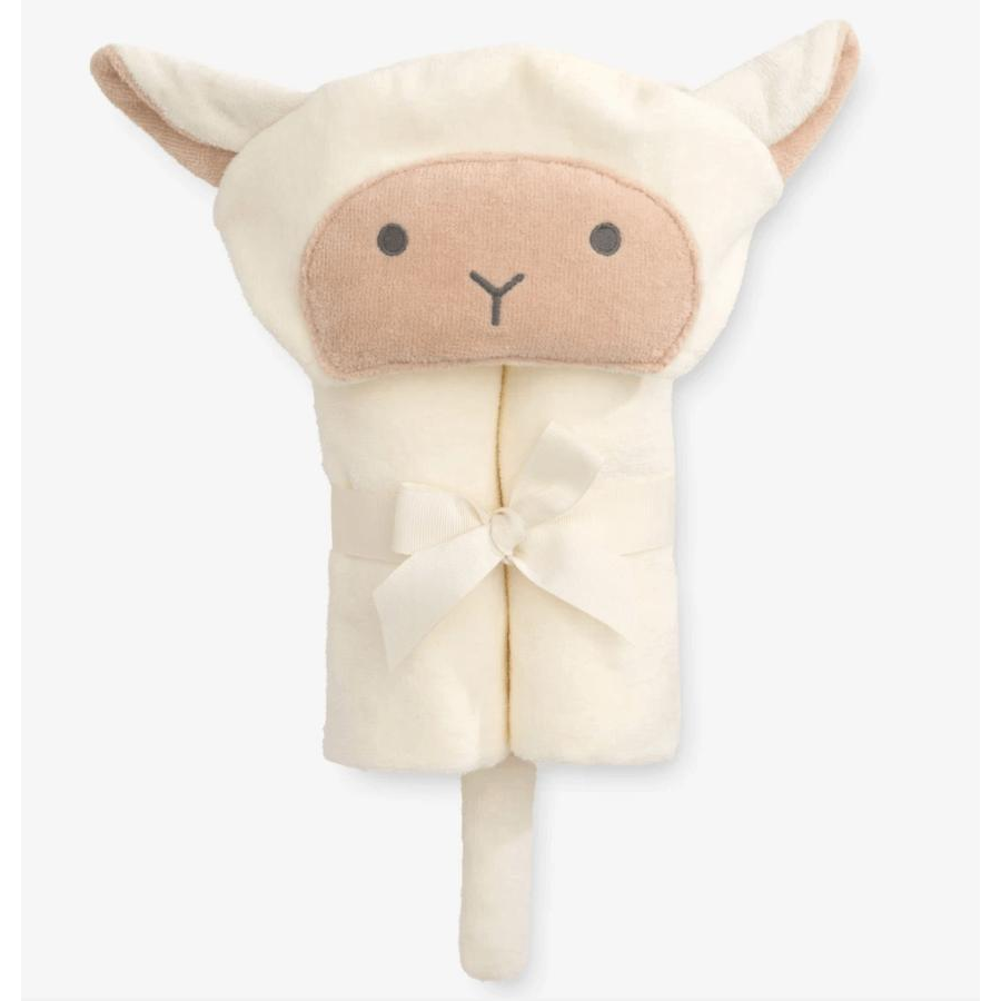 Baby Lamb Hooded Towel - Zinnias Gift Boutique