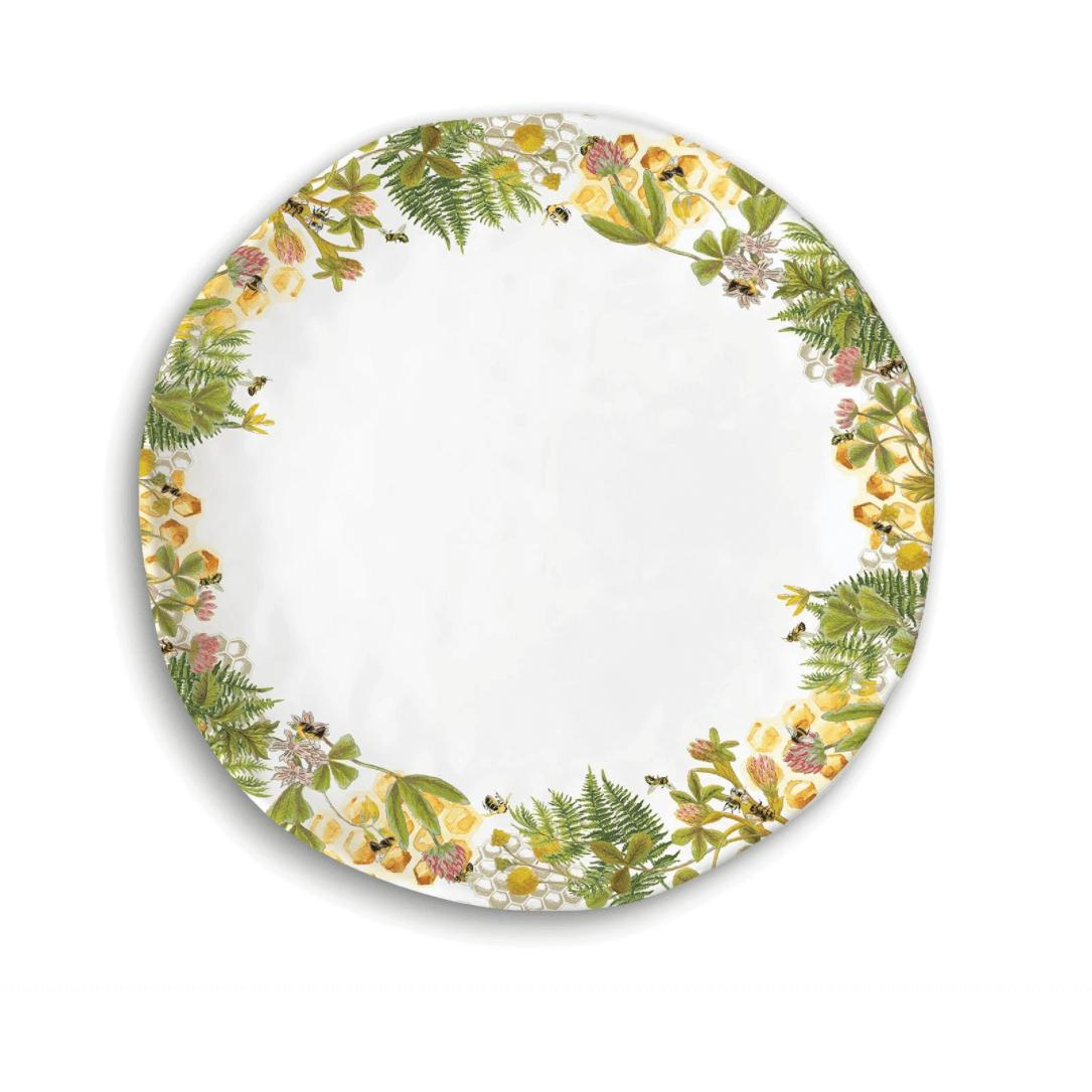 Honey and Clover Casual Dinner Plate - Zinnias Gift Boutique