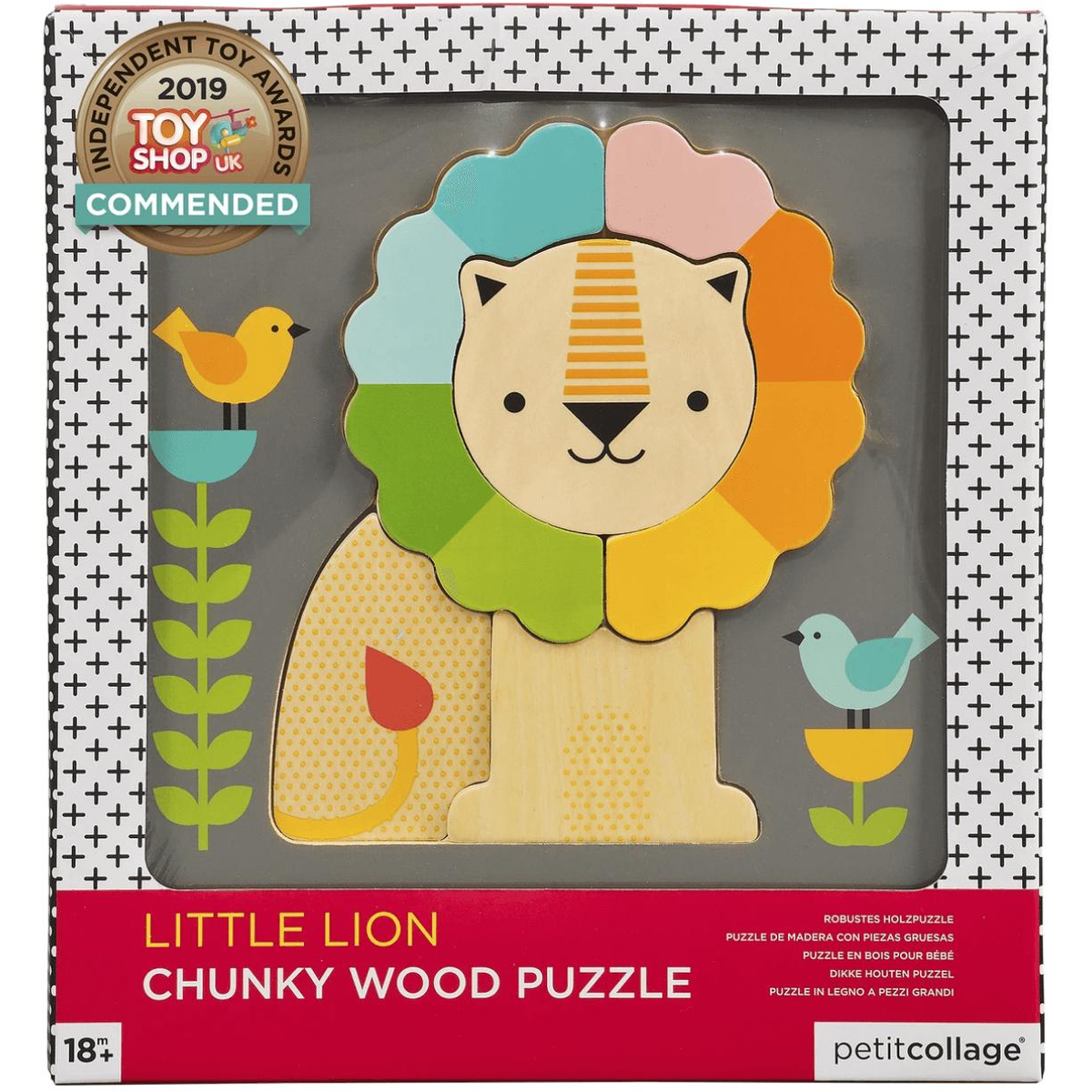 Little Lion Wood Puzzle - Zinnias Gift Boutique