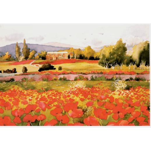 Poppies in Provence - Zinnias Gift Boutique