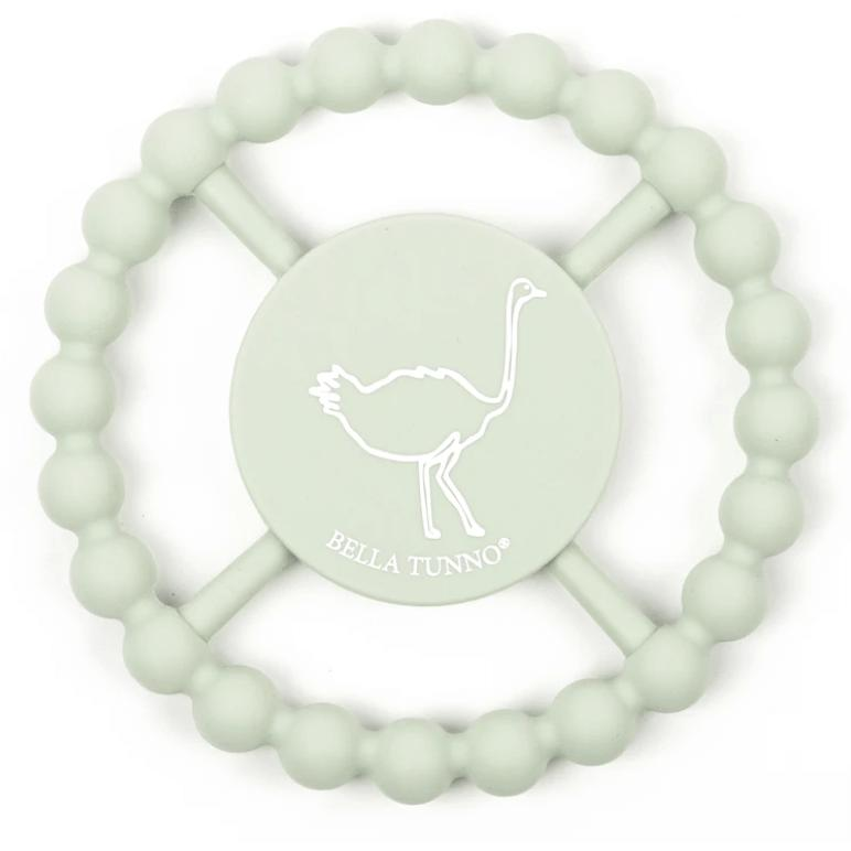 Ostrich Happy Teether - Zinnias Gift Boutique
