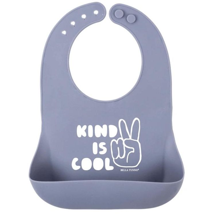 Kind Is Cool Bib - Zinnias Gift Boutique