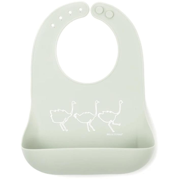 Ostrich Bib - Zinnias Gift Boutique