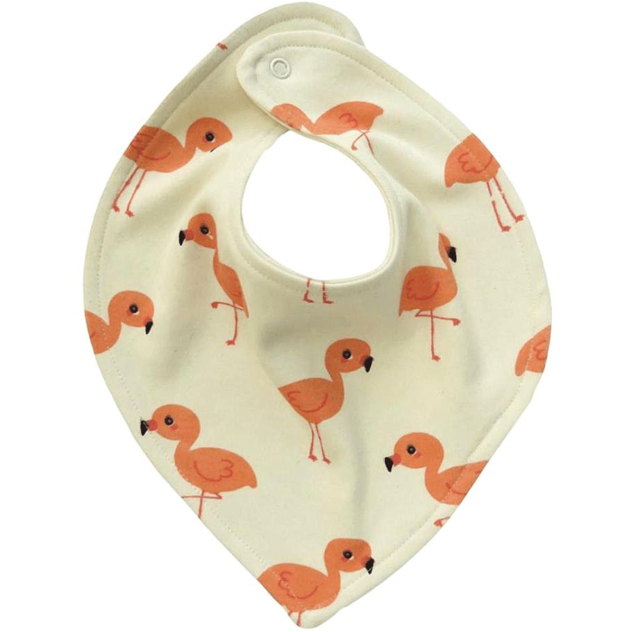 Flamingo Bib - Zinnias Gift Boutique