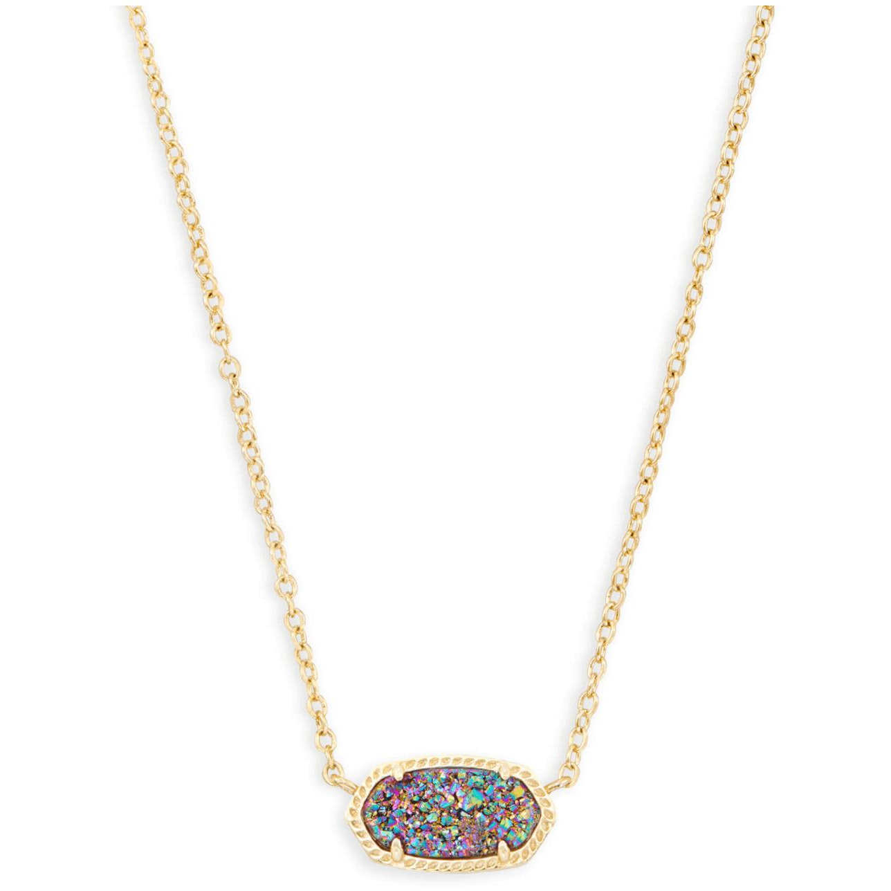 Elisa Pendant Multi Colored - Zinnias Gift Boutique