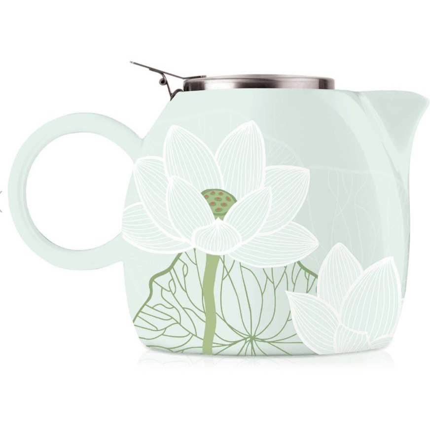 Green Lotus Tea Pot - Zinnias Gift Boutique