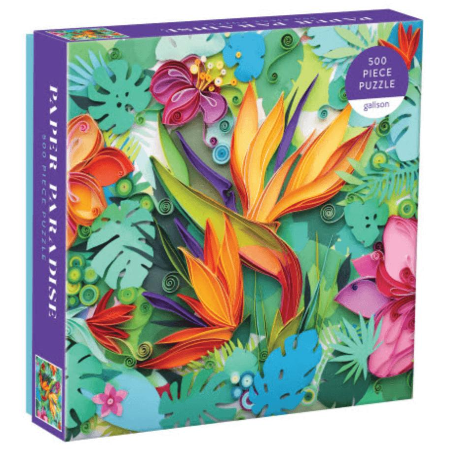 Paper Paradise puzzle - Zinnias Gift Boutique
