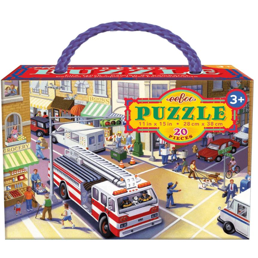 Fire Truck Puzzle - Zinnias Gift Boutique