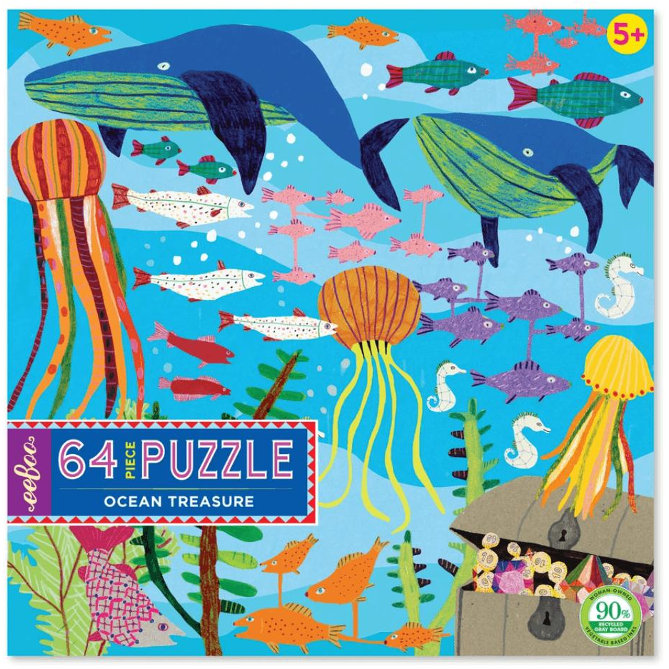 Ocean Treasures Puzzle - Zinnias Gift Boutique