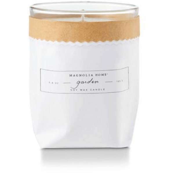 Garden Bagged Candle - Zinnias Gift Boutique