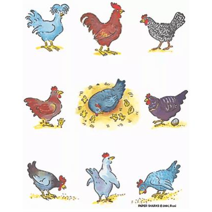 Roosters Towel - Zinnias Gift Boutique