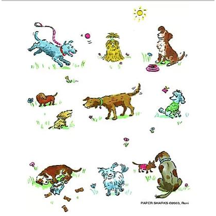 Dogs Towel - Zinnias Gift Boutique